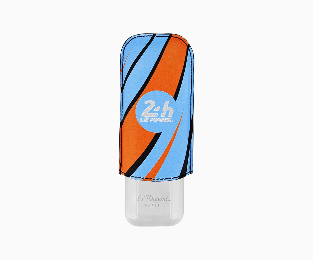 24H Le Mans Blue/Orange Cigar Case
